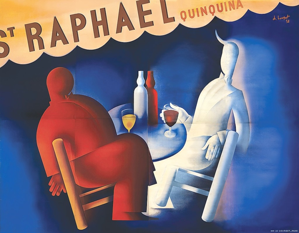 Charles Loupot, St Raphaël / Quinquina, 1938, went out at $55,200.