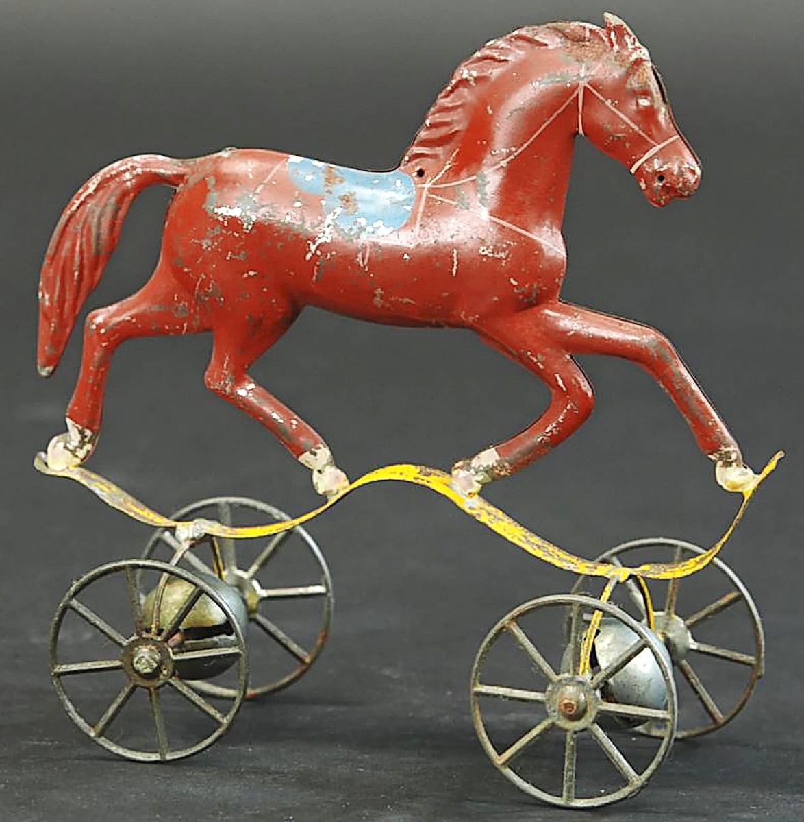 368 Tin Bell Chimer Horse