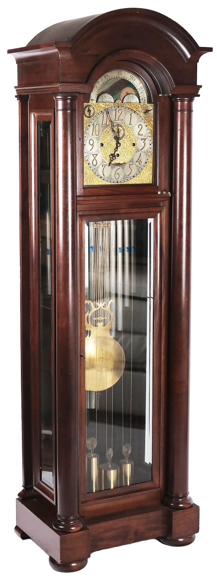 186_Mallon Simon High mahogany clock