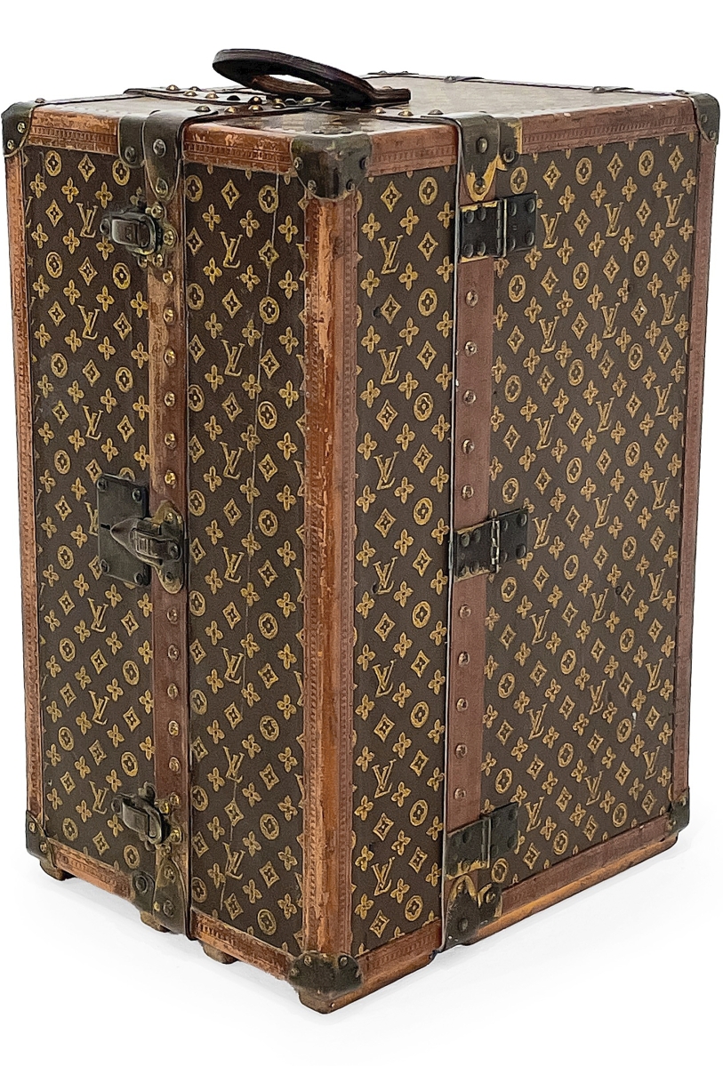 19th Century Louis Vuitton Trunk in Woven Canvas, Paris, circa