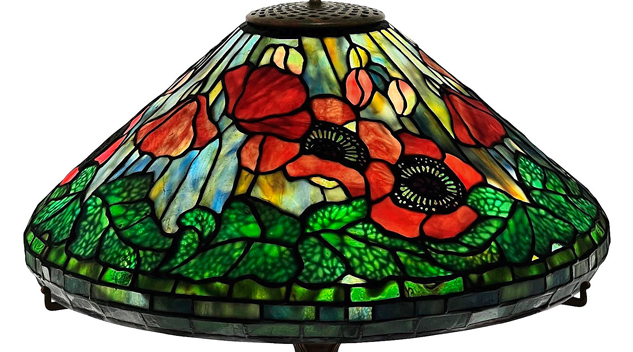 Tiffany Studios Poppy Table Lamp Sells For 93 750 At Fontaine s