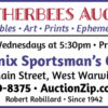 Northerbees Auctions Every first and third Wednesdays