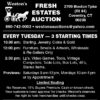 Weston's Fresh Estates Auction Every Tuesday