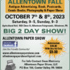 Allentown Antique Paper Show