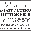 Thos. Cornell Galleries Estate Auction