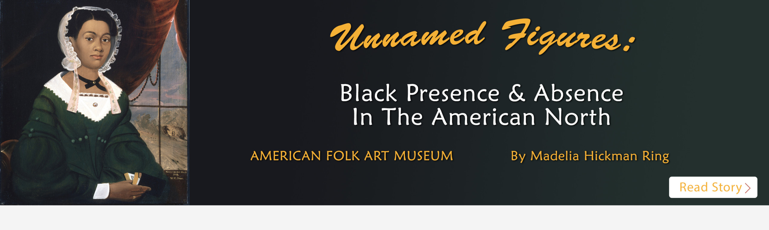 American Folk Art Museum—Unnamed Figures: Black Presence & Absence In The American North