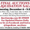 Ingraham & Co - Final Auctions & Liquidation Sales