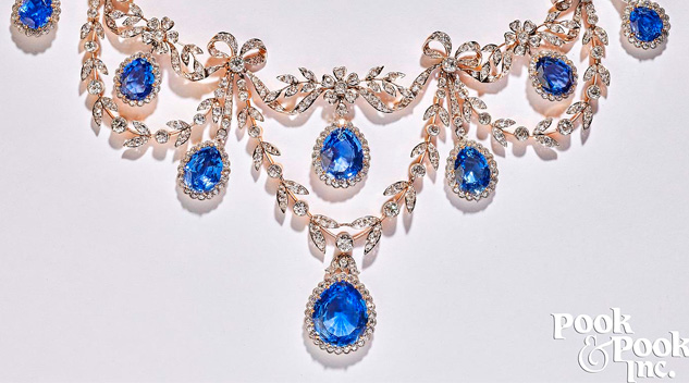 BELLE ÉPOQUE Sapphire 1-1 Antique, Belle Époque sapphire & diamond ring – Antique Ring