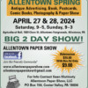 Allentown Spring Antique Advertising, Book, Postcards, Comic Books, Photography & Paper Show