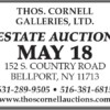 Thos. Cornell Galleries Estate Auction