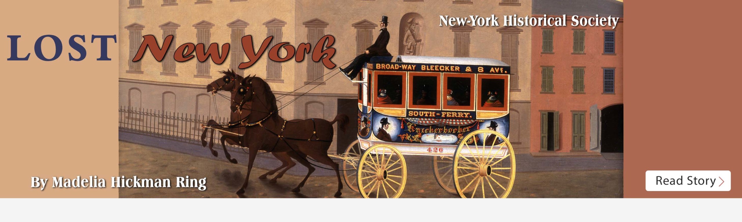 New-York Historical Society—Lost New York