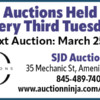SJD Auctions - Held Every Other Tuesday