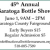 45th Annual Saratoga Bottle Show