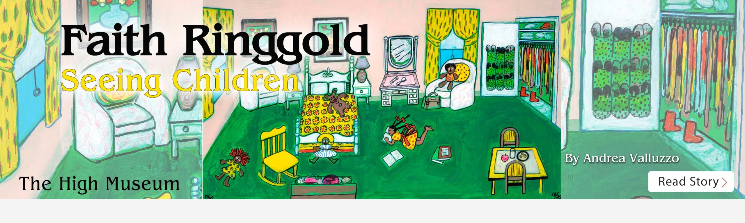 The High Museum – Faith Ringgold: Seeing Children