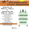 TriCon Outreach - 54th Annual Concord Antiques Show