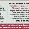 Granite State Antique Shows - Every Sunday