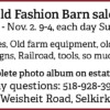 Old Fashion Barn Sale
