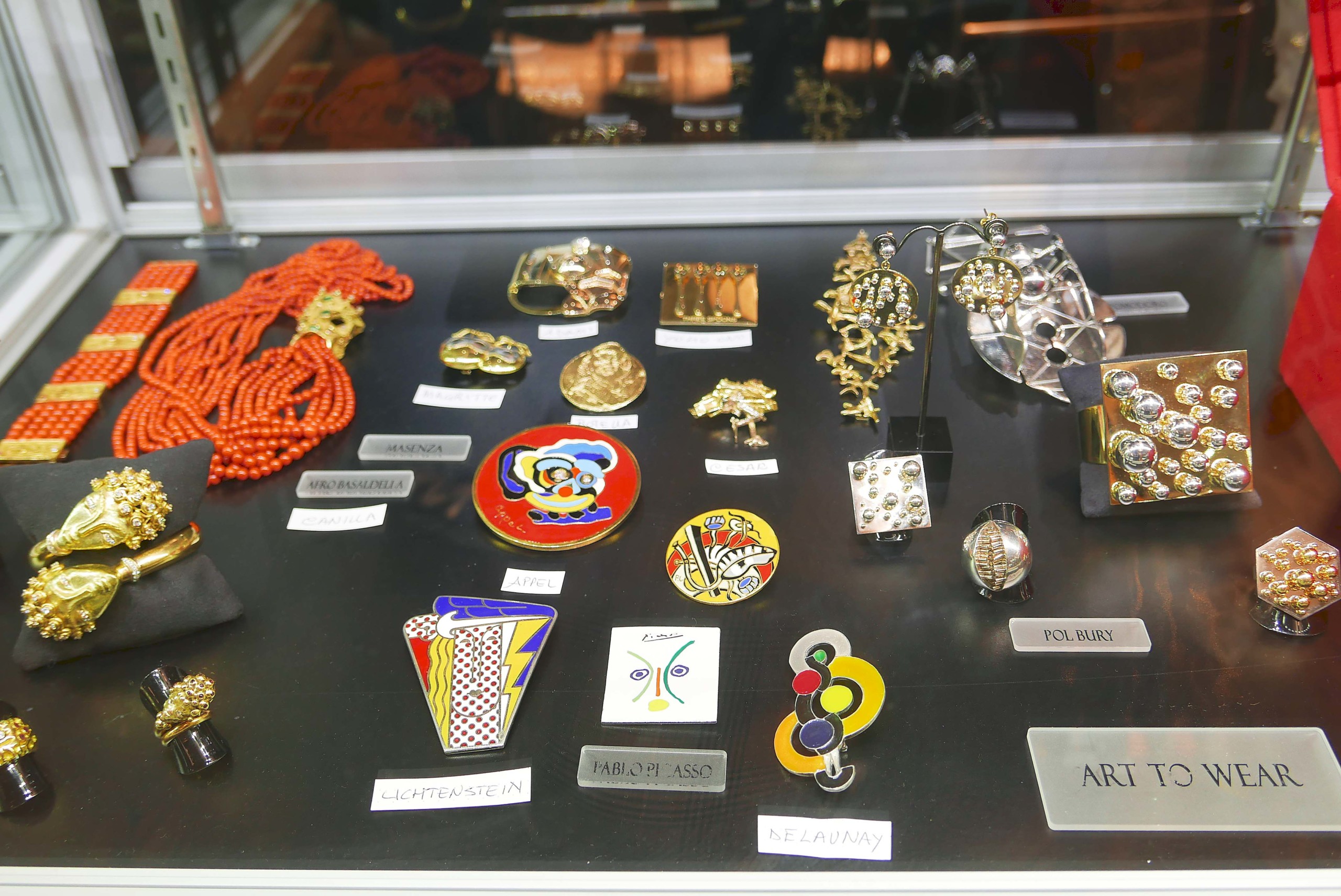 Barbara Bassi had a great selection of pieces she called “art