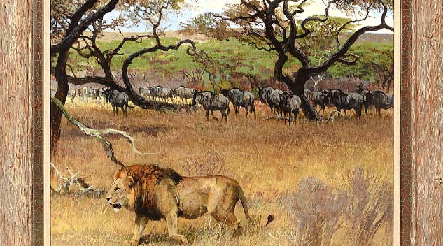 Khun’s East Africa Wildlife Scene Roars At Coeur d’Alene